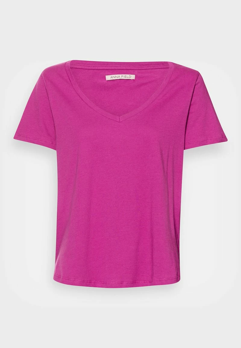 Anna Field Camiseta Básica - Purple, Mujer 6 Anna Field Camiseta Básica - Purple, Mujer - Imagen 4