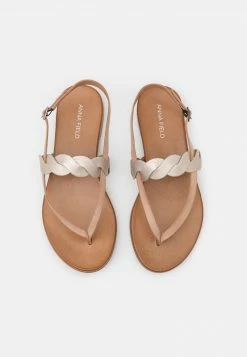 Anna Field LEATHER - Sandalias De Dedo - Beige, Mujer -Anna Field Ventas 2022 a110a67592104b1c87f3111a90299d27