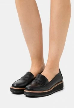Anna Field COMFORT - Mocasines - Black, Mujer