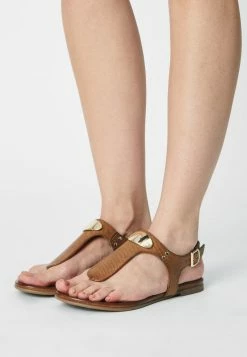 Anna Field Sandalias De Dedo - Cognac, Mujer
