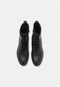 Anna Field LEATHER - Botines Con Cordones - Black, Mujer -Anna Field Ventas 2022 a24a48fac1ba415c808653b8c7543249