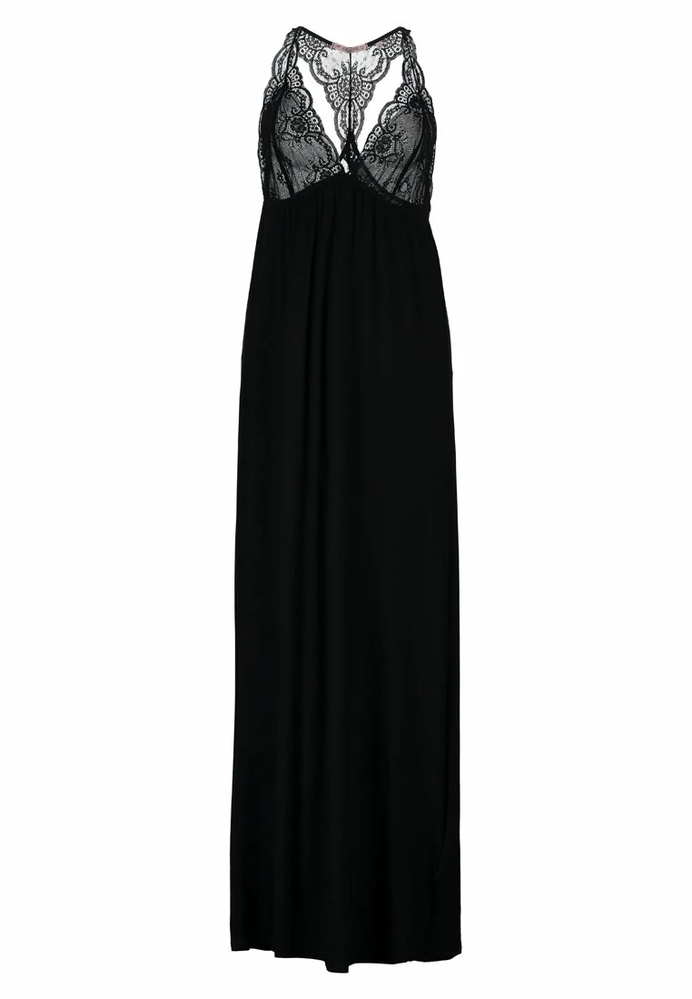 Anna Field ANNA LONG VISCOSE DRESS - Camisón - Black, Mujer 6 Anna Field ANNA LONG VISCOSE DRESS - Camisón - Black, Mujer - Imagen 4