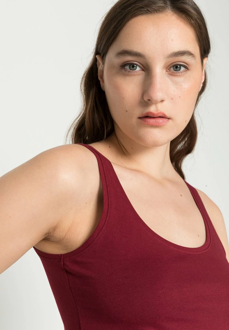 Anna Field BASIC TANK 3er Pack - Top - Black/white/dark Red, Mujer 9 Anna Field BASIC TANK 3er Pack - Top - Black/white/dark Red, Mujer - Imagen 7
