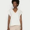 Anna Field V NECK VEST - Jersey De Punto - Beige, Mujer -Anna Field Ventas 2022 a46e7237f545405fa370eee4c3fc94b6