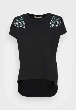 Anna Field MANDALA DITSY FLOWER SHOULDER TEE - Camiseta Estampada - Black, Mujer -Anna Field Ventas 2022 a59a71a3d2064a62be2d50cd9c1fb513