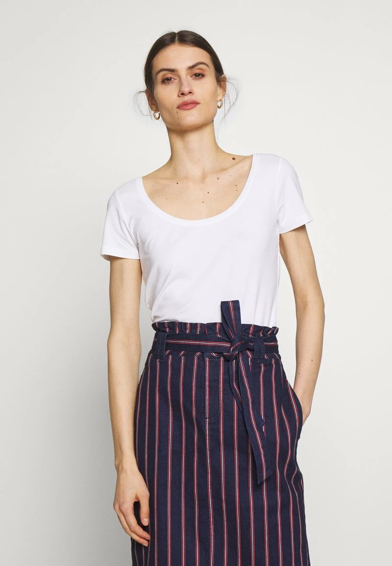 Anna Field 3 PACK - Camiseta Básica - White/navy/light Grey Melange, Mujer 6 Anna Field 3 PACK - Camiseta Básica - White/navy/light Grey Melange, Mujer - Imagen 4