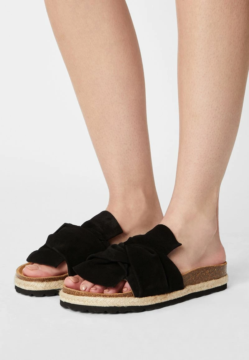 Anna Field COMFORT LEATHER - Pantuflas - Black, Mujer 3 Anna Field COMFORT LEATHER - Pantuflas - Black, Mujer