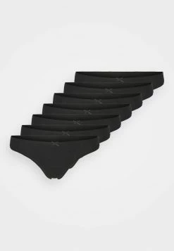 Anna Field GEORGINA 7PP THONG COTTON - Tanga - Black, Mujer -Anna Field Ventas 2022 a6a3e2f300854de2b5b687b460d0f69a