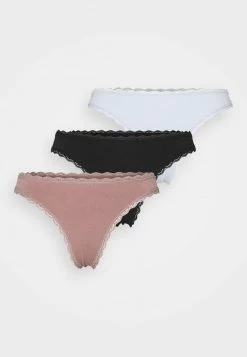 Anna Field 3 PACK SEAMLESS LACE - Tanga - Black/pink/blue, Mujer -Anna Field Ventas 2022 a726203f1ec242269a6b5ba1a64a84e4