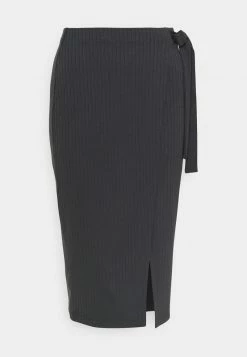 Anna Field Falda De Tubo - Dark Grey, Mujer