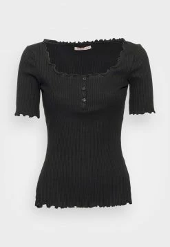 Anna Field Camiseta Básica - Black, Mujer -Anna Field Ventas 2022 acb7dc73ac6d411095fa6e91248715f0