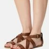Anna Field Sandalias - Brown, Mujer