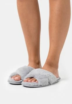 Anna Field Pantuflas - Grey, Mujer
