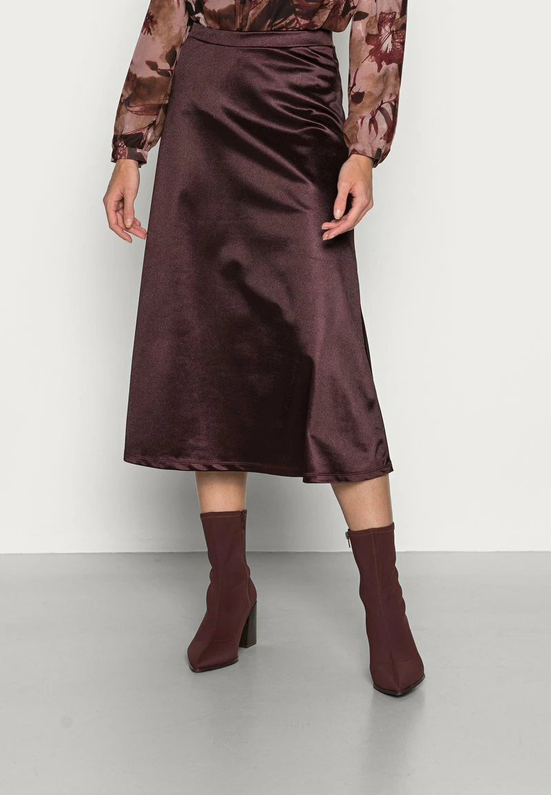 Anna Field Falda Acampanada - Dark Brown, Mujer 3 Anna Field Falda Acampanada - Dark Brown, Mujer
