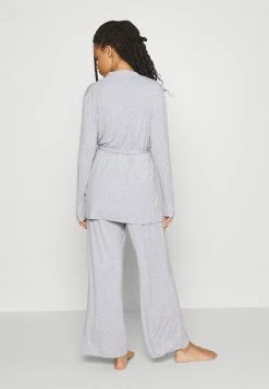 Anna Field 3 PIECE JERSEY LOUNGE SET - Pijama - Mottled Light Grey, Mujer -Anna Field Ventas 2022 aefa8d88ae124c6a97babf80cb2ea455