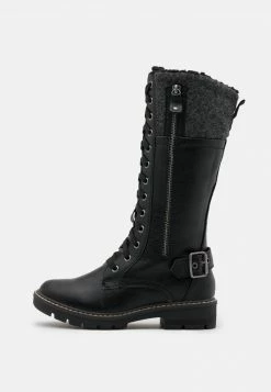 Anna Field WINTER BOOTS - Botas Con Cordones - Black, Mujer -Anna Field Ventas 2022 b00d23bf100944798b79a1c95211a04e