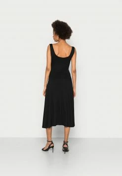 Anna Field WIDE STRAP FIT MIDI DRESS - Vestido Ligero - Black, Mujer -Anna Field Ventas 2022 b13cf53f17364fe5a689b528d364a69e