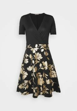 Anna Field Vestido De Cóctel - Black/gold, Mujer -Anna Field Ventas 2022 b1cf144197bc4bef82dfefecfa69cf98