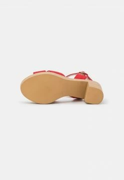 Anna Field LEATHER - Sandalias De Tacón - Red, Mujer -Anna Field Ventas 2022 b2940d13b5514e8cb2938b69caf5133d