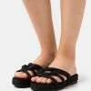 Anna Field Sandalias Planas - Black, Mujer