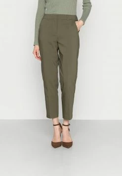 Anna Field Pantalones Chinos - Dark Green, Mujer