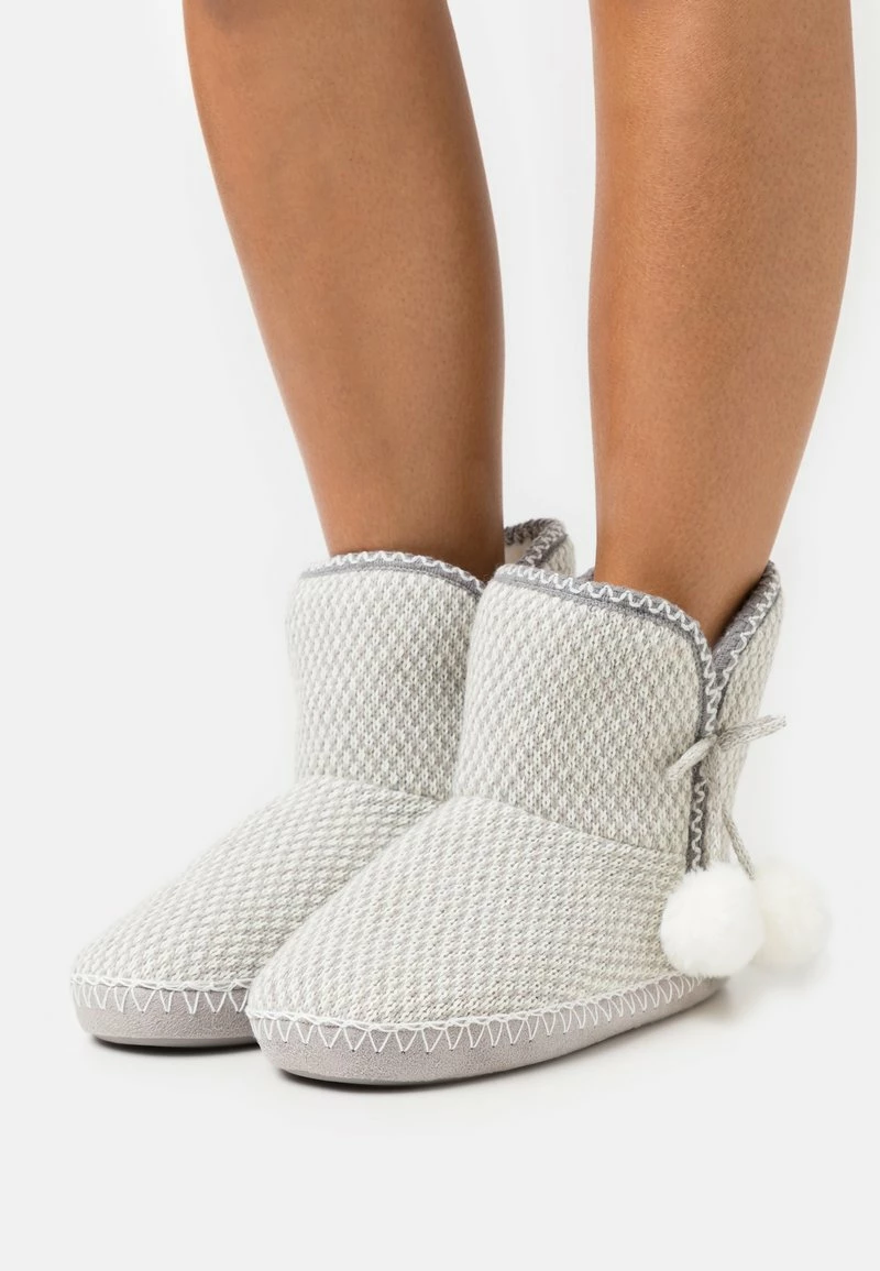 Anna Field Pantuflas - Light Grey/white, Mujer 3 Anna Field Pantuflas - Light Grey/white, Mujer