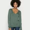 Anna Field OPEN V NECK JUMPER - Jersey De Punto - Green, Mujer 2 Anna Field OPEN V NECK JUMPER - Jersey De Punto - Green, Mujer -Anna Field Ventas 2022 b67daf017c51403fbd098bcbe6d02be4