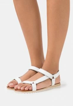 Anna Field LEATHER - Sandalias - White, Mujer