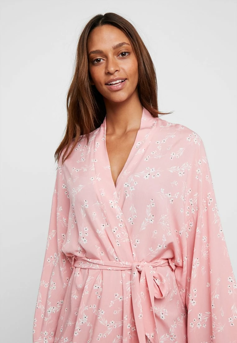 Anna Field LISHA LONG PRINTED ROBE - Albornoz - PINK, Mujer 6 Anna Field LISHA LONG PRINTED ROBE - Albornoz - PINK, Mujer - Imagen 4