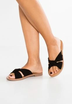 Anna Field Sandalias Planas - Black, Mujer
