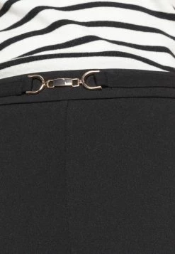 Anna Field WIDE LEG PANTS WITH DETAIL - Pantalones - Black, Mujer -Anna Field Ventas 2022 bc2c13f3274f427fadc437c13eae269e