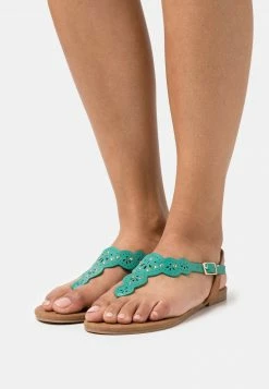 Anna Field Sandalias De Dedo - Turquoise, Mujer