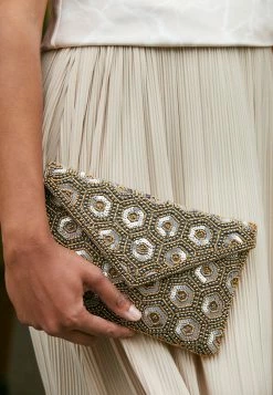 Anna Field Clutch - Silver-coloured, Mujer -Anna Field Ventas 2022 bf8f89abc6df4e08bf84d6361552ac69