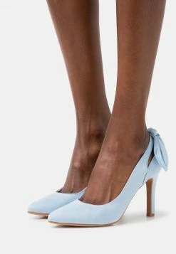 Anna Field Tacones - Light Blue, Mujer