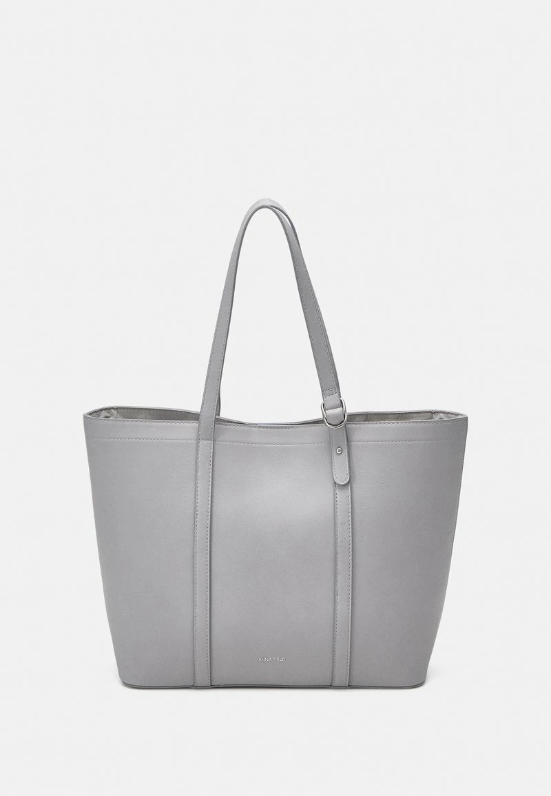 Anna Field Bolso Shopping - Light Grey, Mujer 4 Anna Field Bolso Shopping - Light Grey, Mujer - Imagen 2
