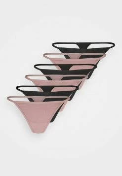 Anna Field 7PP GEORGIA THONG PACK - Tanga - Black/pink, Mujer -Anna Field Ventas 2022 c57d52a576e04ead82958ef5b7e6aadf