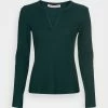 Anna Field Camiseta De Manga Larga - Dark Green, Mujer -Anna Field Ventas 2022 c5bbaba0c8ae4135a52751e356b5d7f0