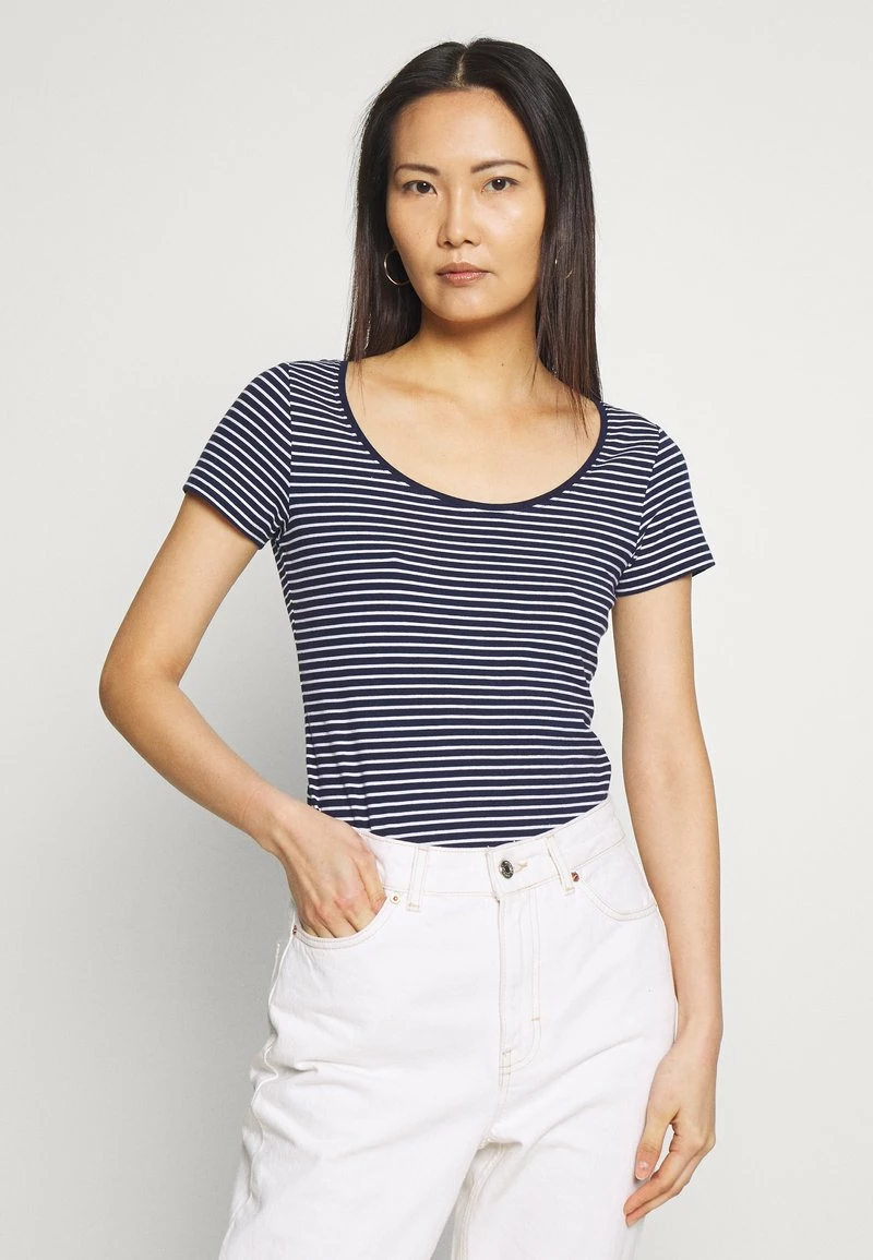 Anna Field 2 PACK - Camiseta Estampada - Navy/white, Mujer 5 Anna Field 2 PACK - Camiseta Estampada - Navy/white, Mujer - Imagen 3