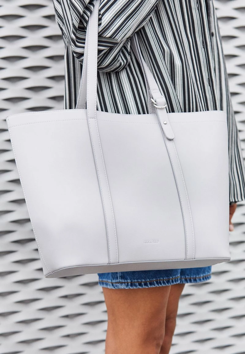 Anna Field Bolso Shopping - Light Grey, Mujer 5 Anna Field Bolso Shopping - Light Grey, Mujer - Imagen 3