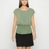 Anna Field Camiseta Básica - Light Green, Mujer -Anna Field Ventas 2022 ca35ab4804d345ed8c0b05f64fb9a87a