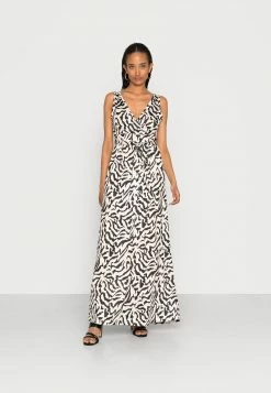 Anna Field Vestido Largo - Beige/black, Mujer