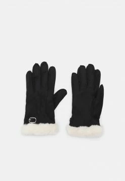 Anna Field Guantes - Black/off White, Mujer