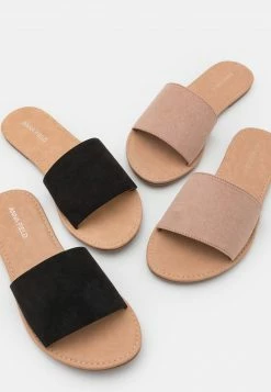 Anna Field 2 PACK - Sandalias Planas - Black/light Pink, Mujer -Anna Field Ventas 2022 cd01a2eca5534b25b701cb0241001eba