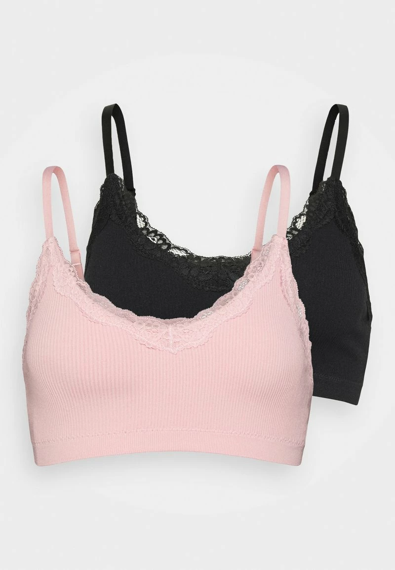 Anna Field 2 PACK - Top - Black/pink, Mujer 7 Anna Field 2 PACK - Top - Black/pink, Mujer - Imagen 5