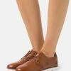 Anna Field LEATHER - Zapatos Con Cordones - Cognac, Mujer -Anna Field Ventas 2022 cf6cd9d52a184b23ba28cfb80df214cc