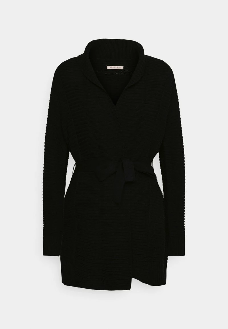 Anna Field BELTED CARDIGAN - Chaqueta De Punto - Black, Mujer 3 Anna Field BELTED CARDIGAN - Chaqueta De Punto - Black, Mujer