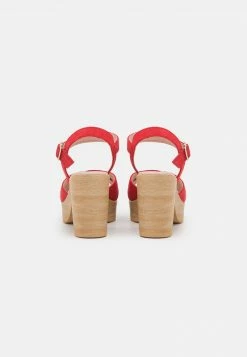 Anna Field LEATHER - Sandalias De Tacón - Red, Mujer -Anna Field Ventas 2022 d09397f53ea04406acb252e306687d26