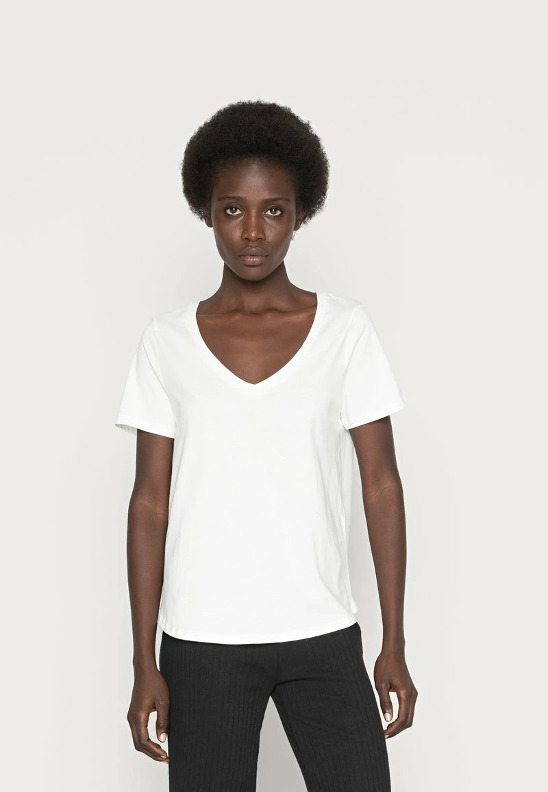 Anna Field Camiseta Básica - White, Mujer 3 Anna Field Camiseta Básica - White, Mujer