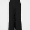 Anna Field Basic Wide Leg Pants - Pantalones - Black, Mujer -Anna Field Ventas 2022 d1471c499d4e470f8b5e397291a09d67