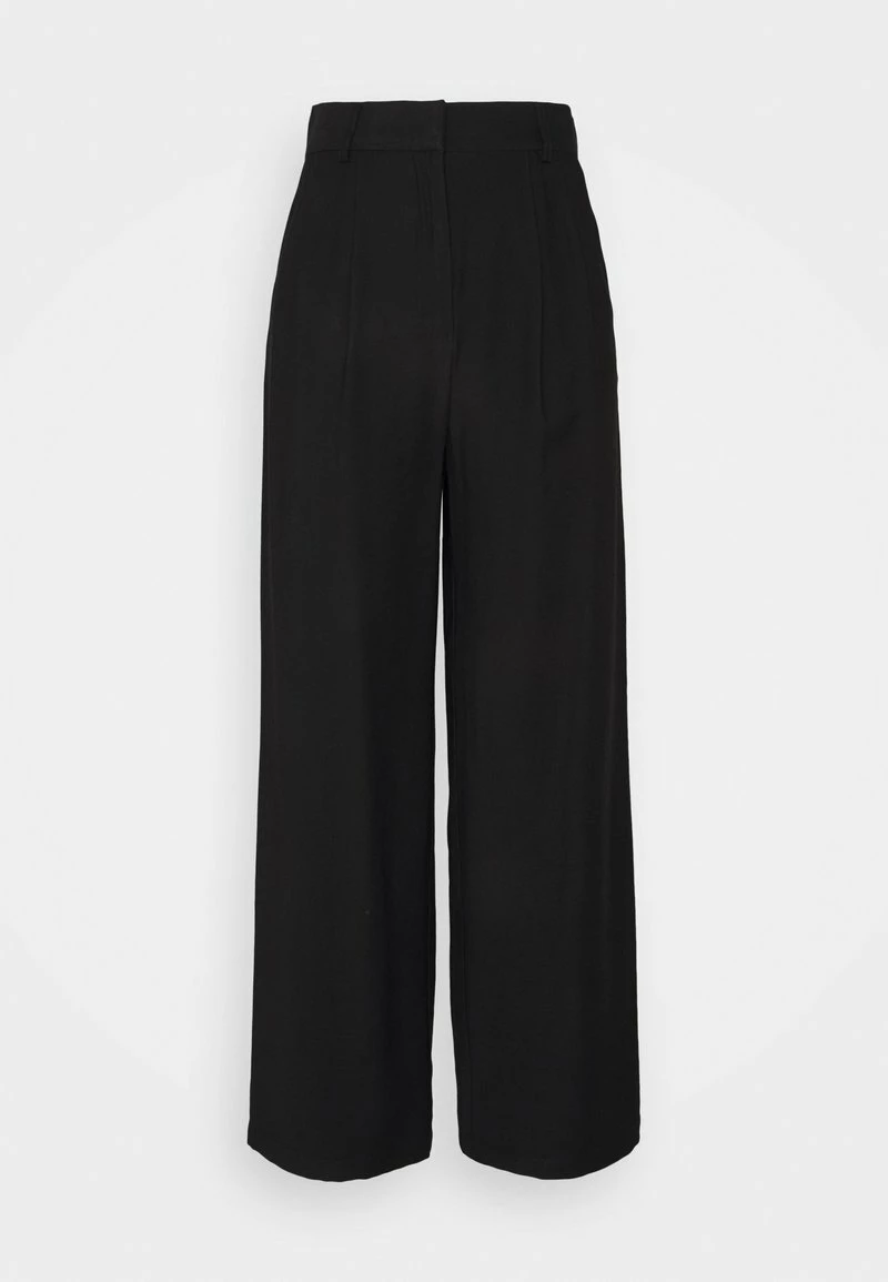 Anna Field Basic Wide Leg Pants - Pantalones - Black, Mujer 3 Anna Field Basic Wide Leg Pants - Pantalones - Black, Mujer